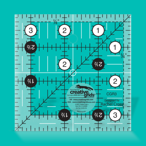 Creative Grids Non-Slip Turn-a-Round 3½ x 3½"