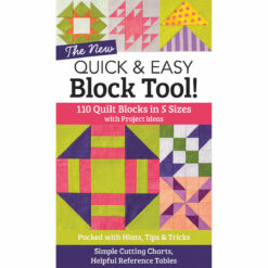 Quick & easy Block Tool mit 110 Quiltblöcken