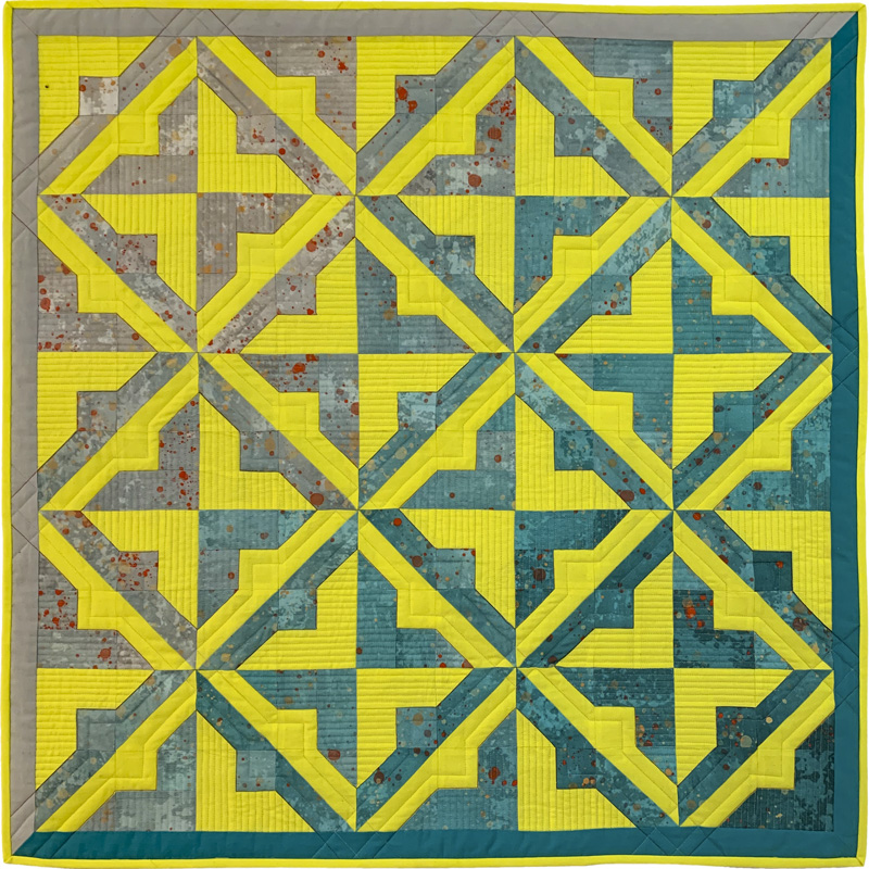 Claudia Itzwerth Yes I Used Yellow-Quilt