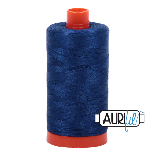Aurifil 50wt 2780 Dark Delft Blue