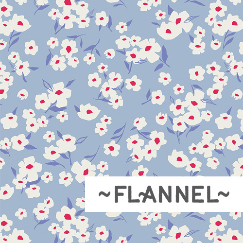 AGF Flanell Spring Daisies