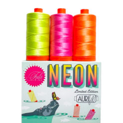 Aurifil 50wt Tula Pink Neon Limited Edition