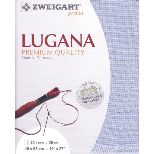 Branch type Lugana color 501 wedgewood